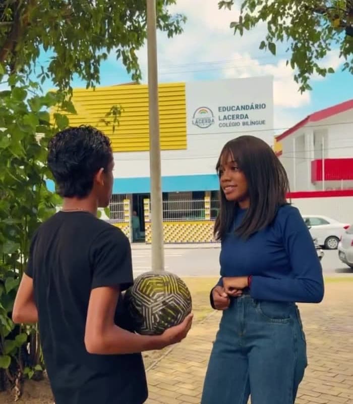 Fachada do Escola Deus Conosco — Unidade Itinga